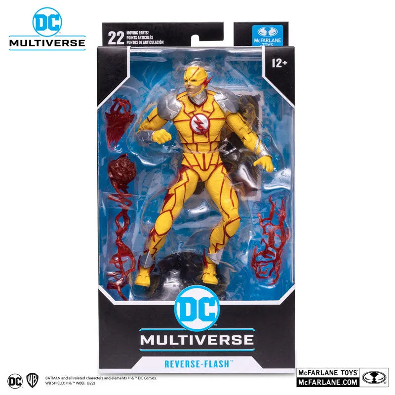 DC Comics DC Multiverse 7 Inch, Action Figure #142 Reverse-Flash [Injustice 2]ㅤ – McFarlane Toys – ActionFigureBrasil