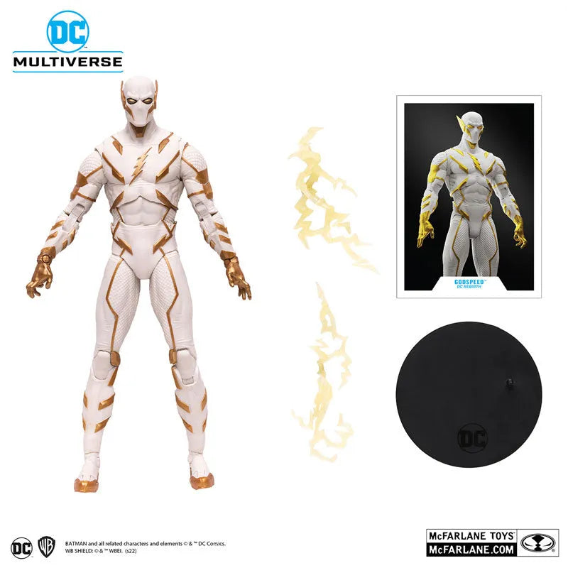 DC Comics - DC Multiverse: 7 Inch Action Figure - #148 Godspeed [Comic / DC Rebirth]ㅤ – McFarlane Toys – ActionFigureBrasil