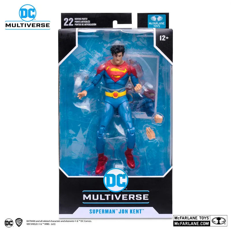 DC Comics - DC Multiverse: 7 Inch Action Figure - #151 Superman (Jon Kent) [Comic / DC Future State]ㅤ – McFarlane Toys – ActionFigureBrasil