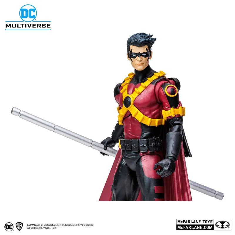 DC Comics - DC Multiverse: 7 Inch Action Figure - #152 Red Robin [Comic / The New 52]ㅤ – McFarlane Toys – ActionFigureBrasil