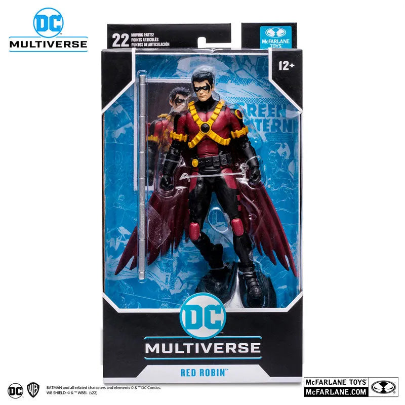 DC Comics - DC Multiverse: 7 Inch Action Figure - #152 Red Robin [Comic / The New 52]ㅤ – McFarlane Toys – ActionFigureBrasil