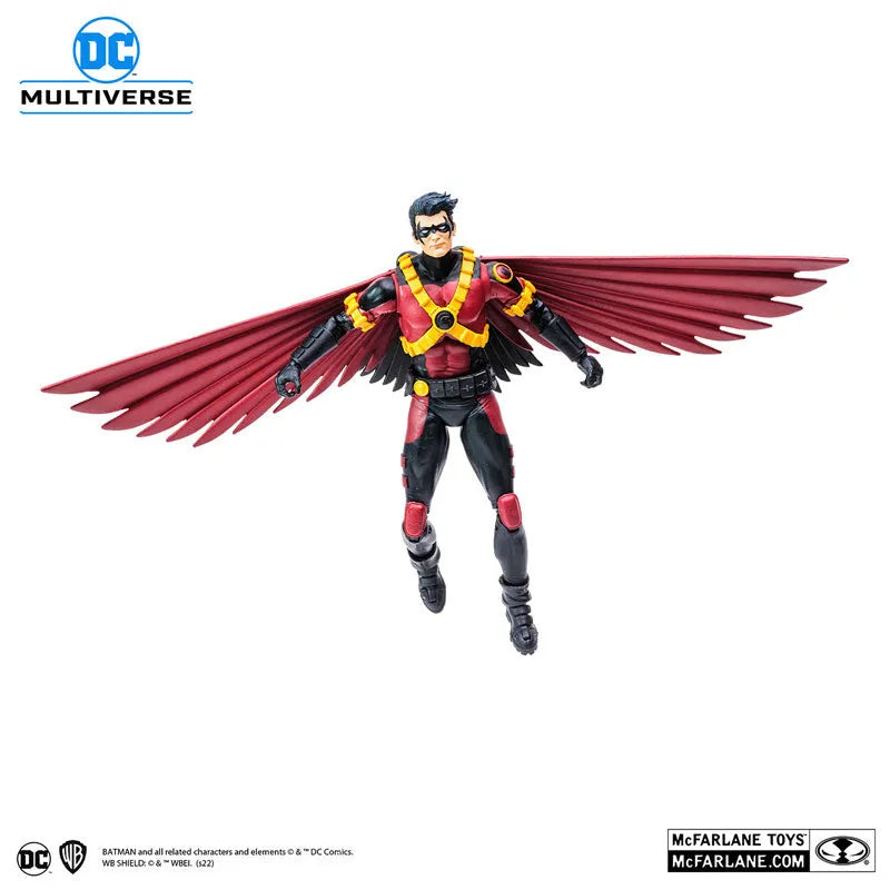 DC Comics - DC Multiverse: 7 Inch Action Figure - #152 Red Robin [Comic / The New 52]ㅤ – McFarlane Toys – ActionFigureBrasil