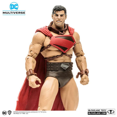 "DC Comics" DC Multiverse 7 Inch, Action Figure #172 Superman [DC Future State]ㅤ – McFarlane Toys – ActionFigureBrasil — com base expositora