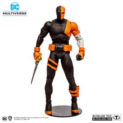 "DC Comics" DC Multiverse 7 Inch, Action Figure #175 Deathstroke [Comic / DC Rebirth]ㅤ – McFarlane Toys – ActionFigureBrasil