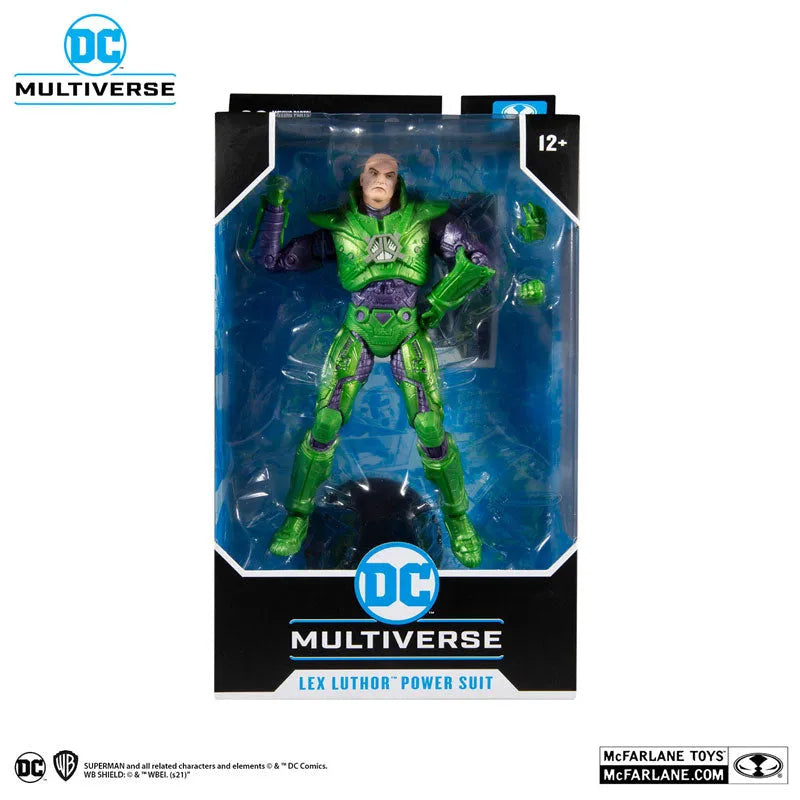 DC Comics DC Multiverse 7 Inch Action Figure Armored Lex Luthor [Comic]ㅤ – McFarlane Toys – ActionFigureBrasil
