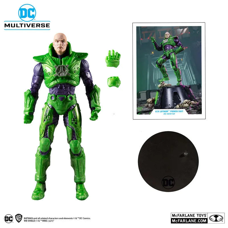 DC Comics DC Multiverse 7 Inch Action Figure Armored Lex Luthor [Comic]ㅤ – McFarlane Toys – ActionFigureBrasil