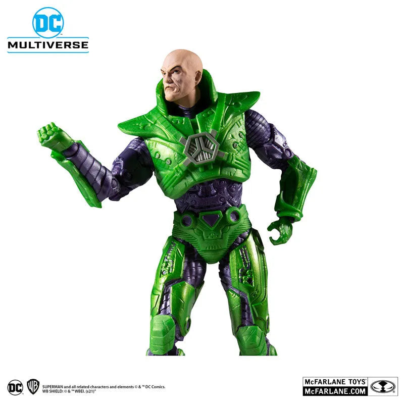 DC Comics DC Multiverse 7 Inch Action Figure Armored Lex Luthor [Comic]ㅤ – McFarlane Toys – ActionFigureBrasil