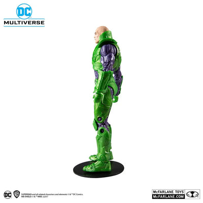DC Comics DC Multiverse 7 Inch Action Figure Armored Lex Luthor [Comic]ㅤ – McFarlane Toys – ActionFigureBrasil — com base expositora