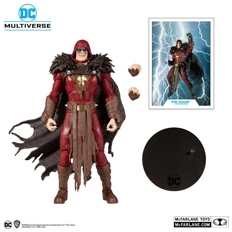 DC Comics DC Multiverse 7 Inch Action Figure King Shazam [Comic/The Infected]ㅤ – McFarlane Toys – ActionFigureBrasil