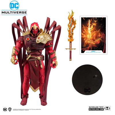 "DC Comics" DC Multiverse 7Inch, Action Figure #019 Azrael [Comic/White Knight]ㅤ – McFarlane Toys – ActionFigureBrasil — embalagem