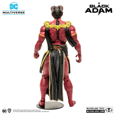 "DC Comics" DC Multiverse Action Figure Sabbac [Movie "Black Adam"]ㅤ – McFarlane Toys – ActionFigureBrasil — com base expositora