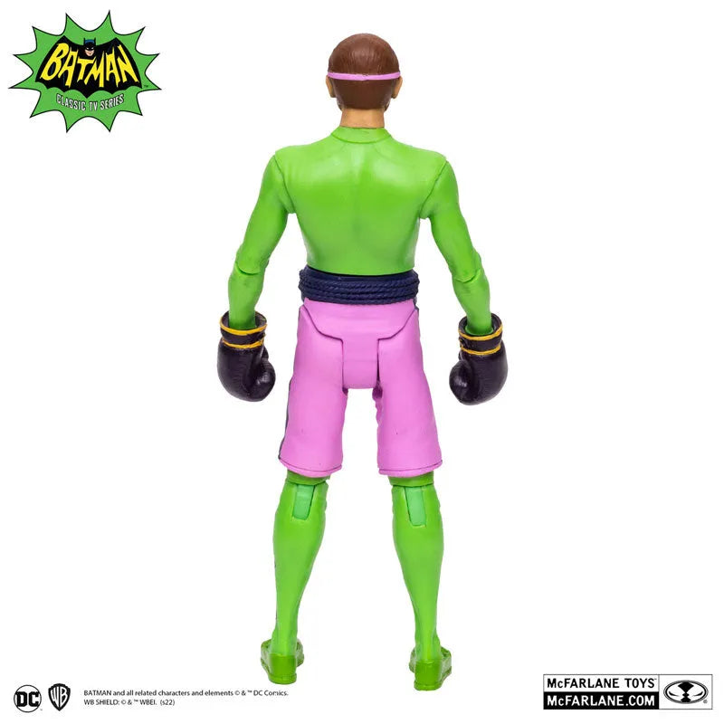 DC Comics DC Retro 6 Inch Action Figure #09 Riddler (Boxing) Batman 1966 TV Seriesㅤ – McFarlane Toys – ActionFigureBrasil