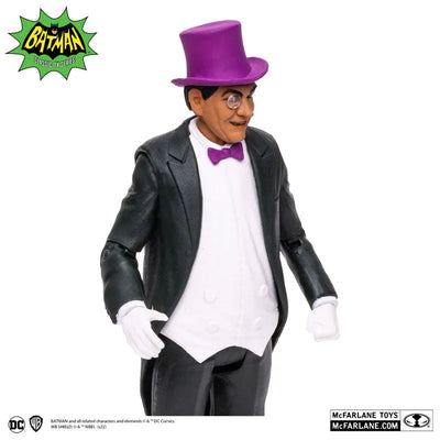 "DC Comics"DC Retro 6 Inch, Action Figure #10 Penguin "Batman 1966 TV Series"ㅤ – McFarlane Toys – ActionFigureBrasil