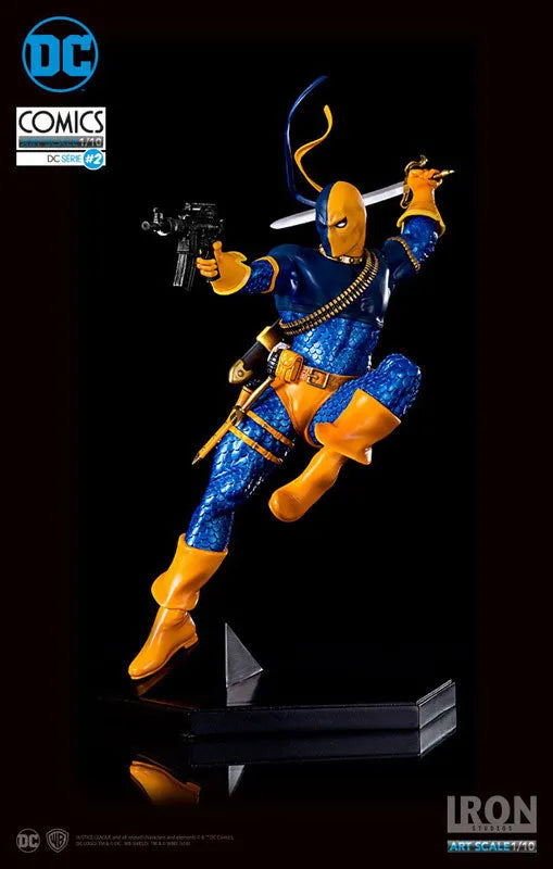 DC Comics - Deathstroke 1/10 Art Scale Statueㅤ – Iron Studios – ActionFigureBrasil