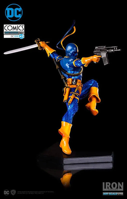 DC Comics - Deathstroke 1/10 Art Scale Statueㅤ – Iron Studios – ActionFigureBrasil