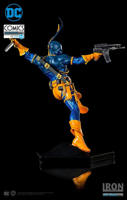 DC Comics - Deathstroke 1/10 Art Scale Statueㅤ – Iron Studios – ActionFigureBrasil