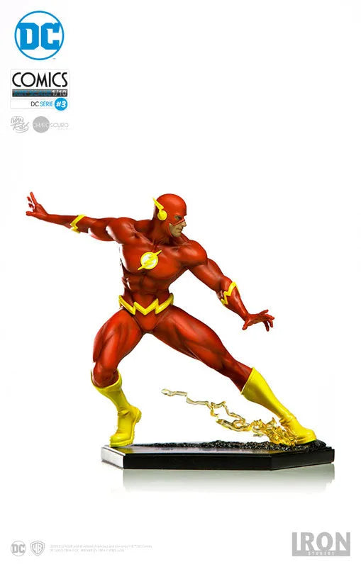 DC Comics - Flash 1/10 Art Scale Statueㅤ – Iron Studios – ActionFigureBrasil