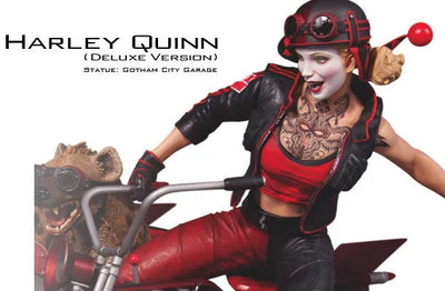 "DC Comics" [Gotham City Garage] Harley Quinn (DX Edition)(Provisional Pre-order)ㅤ – DC Collectibles – ActionFigureBrasil