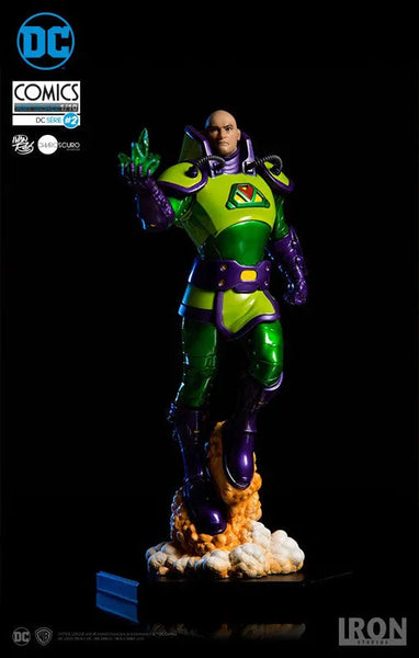 DC Comics - Lex Luthor 1/10 Art Scale Statueㅤ – Iron Studios – ActionFigureBrasil