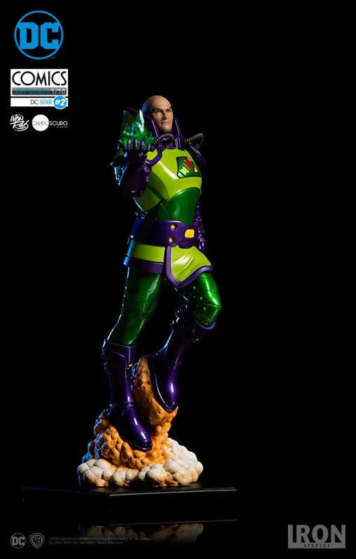 DC Comics - Lex Luthor 1/10 Art Scale Statueㅤ – Iron Studios – ActionFigureBrasil