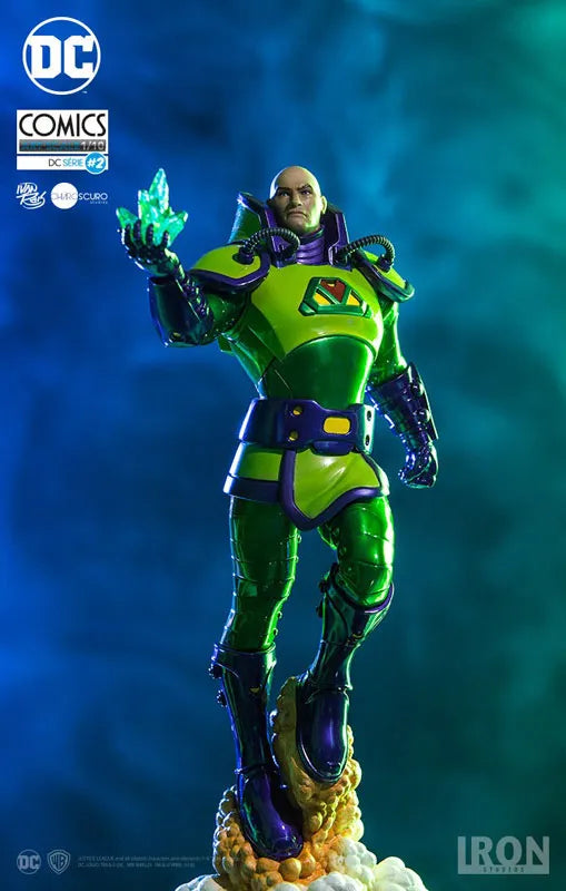 DC Comics - Lex Luthor 1/10 Art Scale Statueㅤ – Iron Studios – ActionFigureBrasil