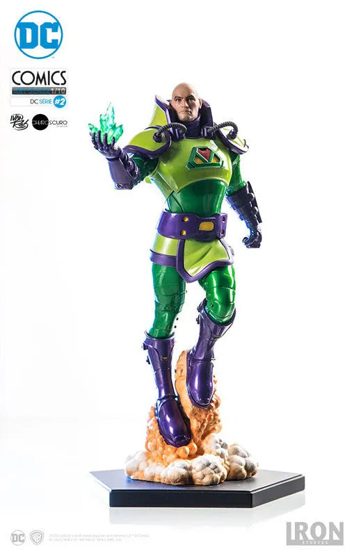 DC Comics - Lex Luthor 1/10 Art Scale Statueㅤ – Iron Studios – ActionFigureBrasil