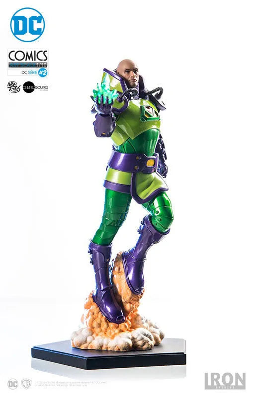 DC Comics - Lex Luthor 1/10 Art Scale Statueㅤ – Iron Studios – ActionFigureBrasil