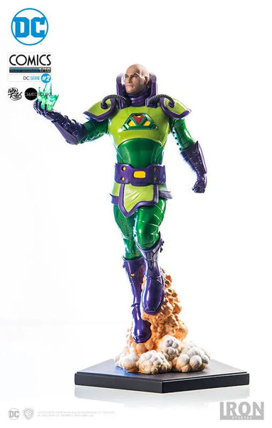 DC Comics - Lex Luthor 1/10 Art Scale Statueㅤ – Iron Studios – ActionFigureBrasil — iluminação de estúdio