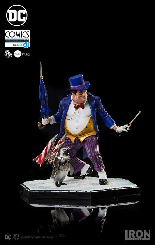DC Comics - Penguin Deluxe 1/10 Art Scale Statueㅤ – Iron Studios – ActionFigureBrasil