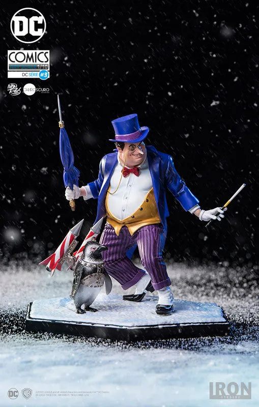 DC Comics - Penguin Deluxe 1/10 Art Scale Statueㅤ – Iron Studios – ActionFigureBrasil