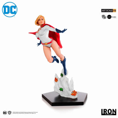DC Comics / Powergirl 1/10 Art Scale Statueㅤ – Iron Studios – ActionFigureBrasil