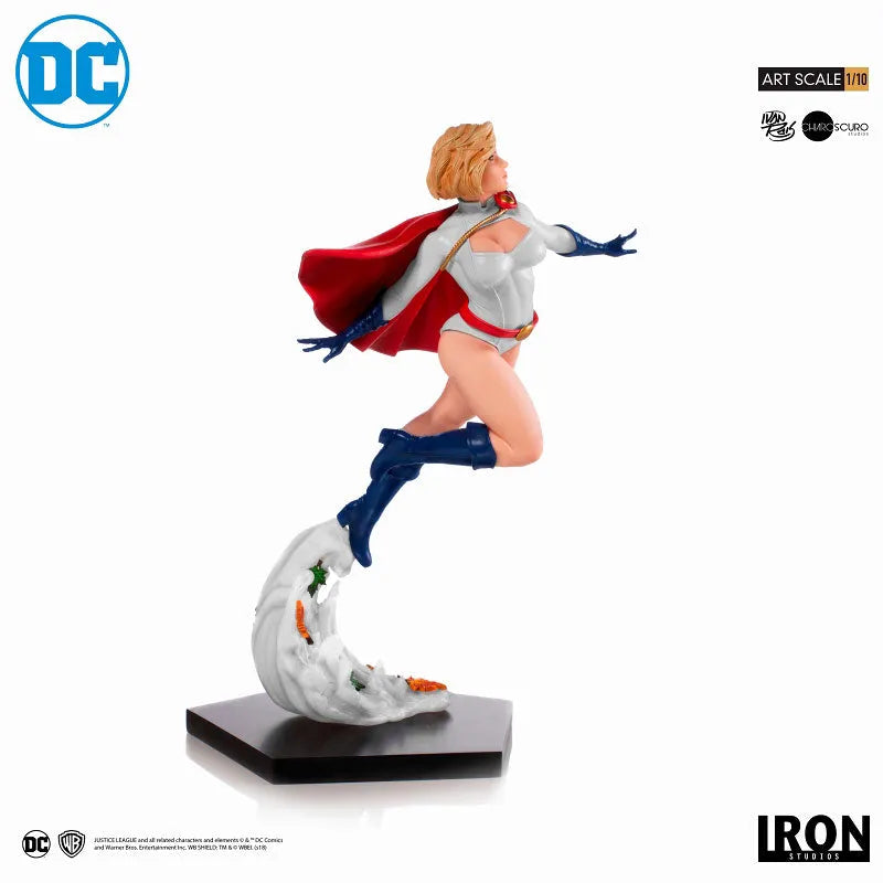 DC Comics / Powergirl 1/10 Art Scale Statueㅤ – Iron Studios – ActionFigureBrasil