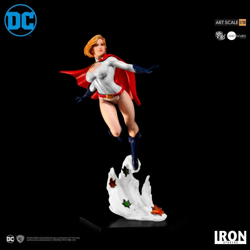 DC Comics / Powergirl 1/10 Art Scale Statueㅤ – Iron Studios – ActionFigureBrasil
