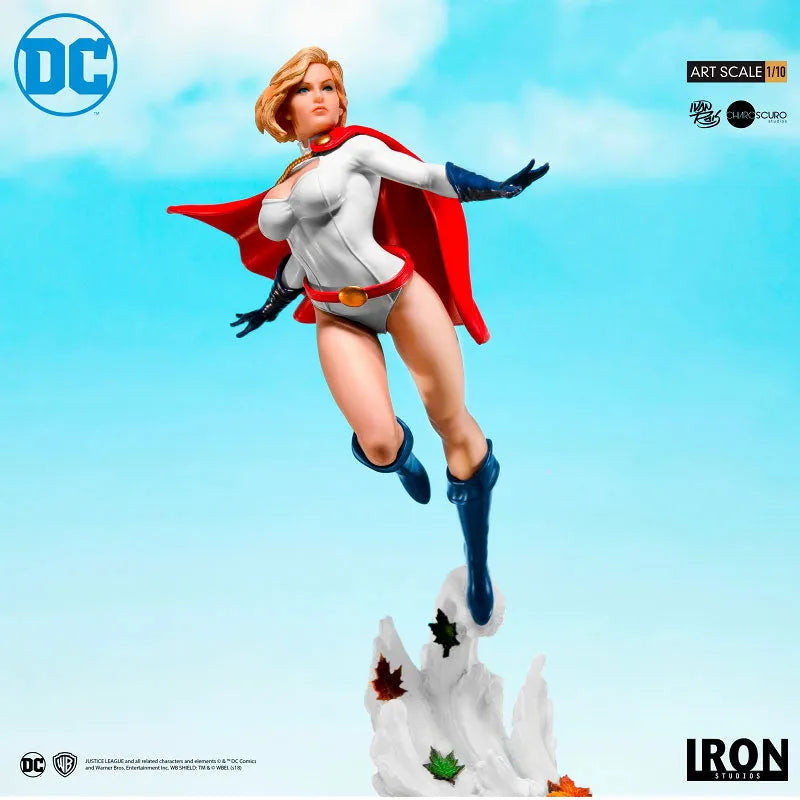 DC Comics / Powergirl 1/10 Art Scale Statueㅤ – Iron Studios – ActionFigureBrasil
