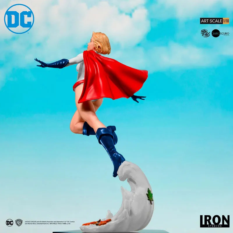 DC Comics / Powergirl 1/10 Art Scale Statueㅤ – Iron Studios – ActionFigureBrasil
