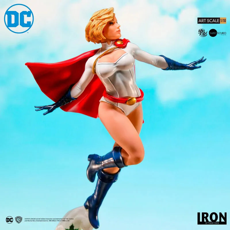 DC Comics / Powergirl 1/10 Art Scale Statueㅤ – Iron Studios – ActionFigureBrasil