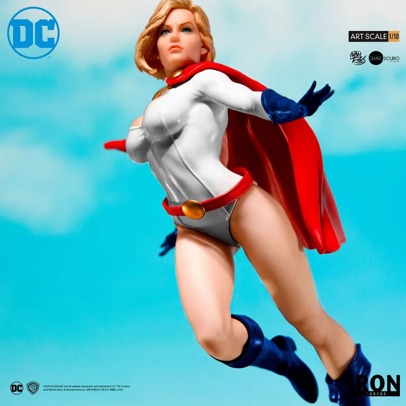DC Comics / Powergirl 1/10 Art Scale Statueㅤ – Iron Studios – ActionFigureBrasil