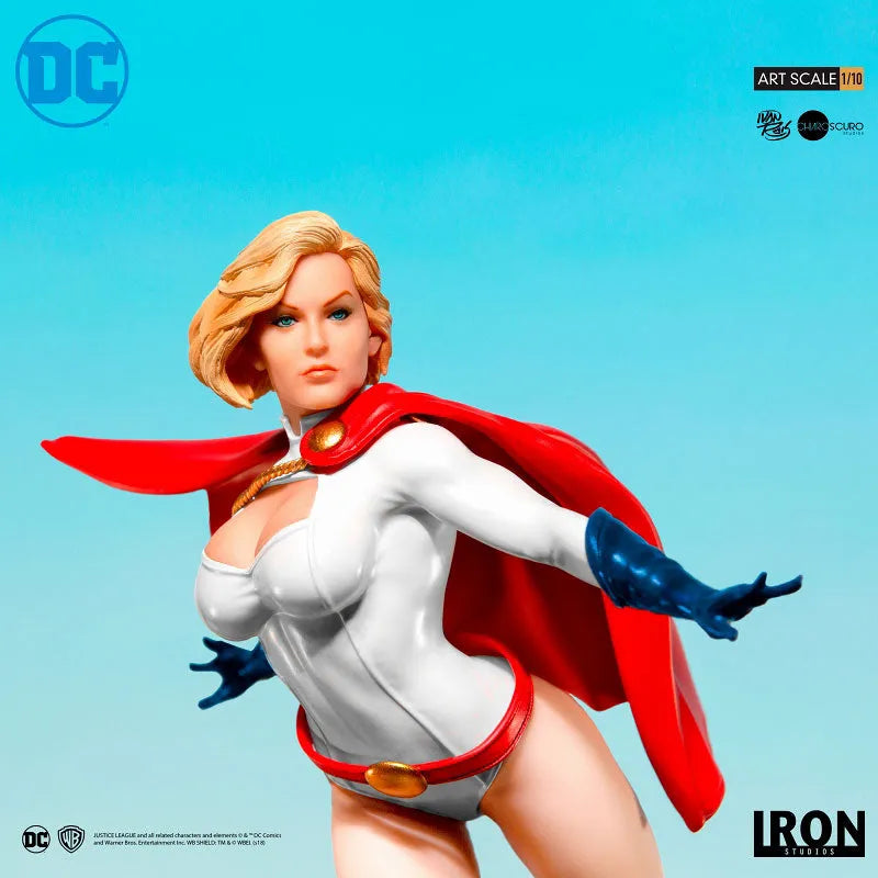 DC Comics / Powergirl 1/10 Art Scale Statueㅤ – Iron Studios – ActionFigureBrasil