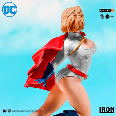 DC Comics / Powergirl 1/10 Art Scale Statueㅤ – Iron Studios – ActionFigureBrasil — close