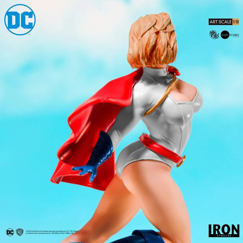 DC Comics / Powergirl 1/10 Art Scale Statueㅤ – Iron Studios – ActionFigureBrasil