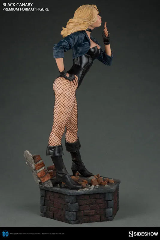 DC Comics - Premium Format Figure: Black Canaryㅤ – Sideshow Collectibles – ActionFigureBrasil