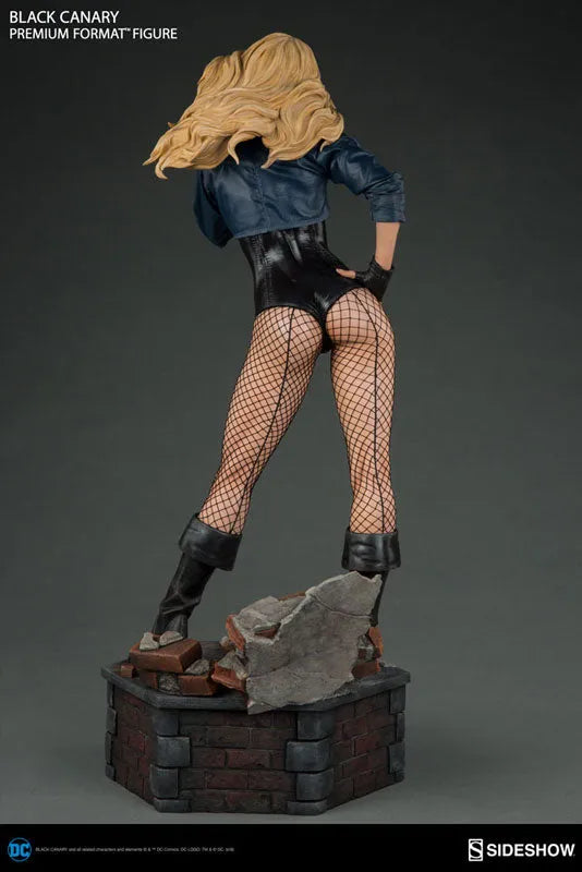 DC Comics - Premium Format Figure: Black Canaryㅤ – Sideshow Collectibles – ActionFigureBrasil