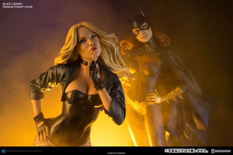 DC Comics - Premium Format Figure: Black Canaryㅤ – Sideshow Collectibles – ActionFigureBrasil
