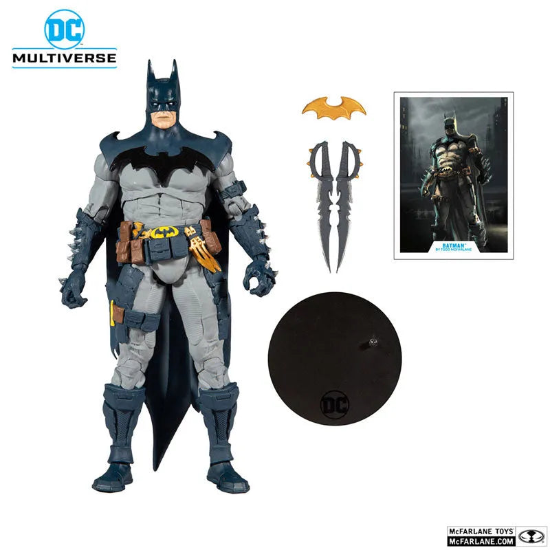 DC Multiverse 7 Inch, Action Figure #049 Batman (Blue Suit/ .McFarlane Ver.)ㅤ – McFarlane Toys – ActionFigureBrasil