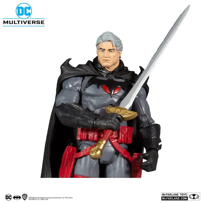 DC Multiverse 7 Inch, Action Figure #052 Batman (No Mask) [Comic/Flashpoint]ㅤ – McFarlane Toys – ActionFigureBrasil