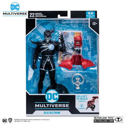 DC Multiverse 7 Inch, Action Figure #158 Deathstorm [Comic/Blackest Night]ㅤ – McFarlane Toys – ActionFigureBrasil — close
