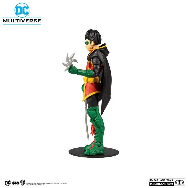 DC Multiverse 7 Inch Action Figure Robin (Damian Wayne) [Comic/Teen Titans]ㅤ – McFarlane Toys – ActionFigureBrasil