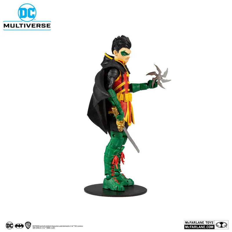 DC Multiverse 7 Inch Action Figure Robin (Damian Wayne) [Comic/Teen Titans]ㅤ – McFarlane Toys – ActionFigureBrasil