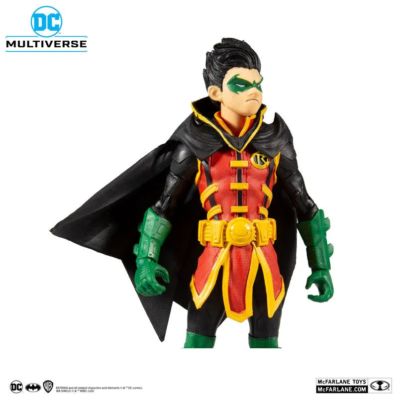 DC Multiverse 7 Inch Action Figure Robin (Damian Wayne) [Comic/Teen Titans]ㅤ – McFarlane Toys – ActionFigureBrasil