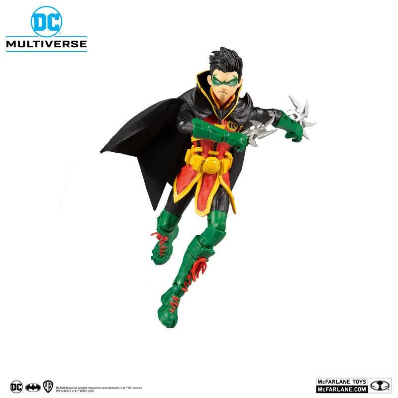 DC Multiverse 7 Inch Action Figure Robin (Damian Wayne) [Comic/Teen Titans]ㅤ – McFarlane Toys – ActionFigureBrasil